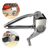 Ralador Manual Queijo Presunto Legumes Manivela Aço Inox