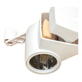Ralador Queijo Giratorio Manual C Laminas Inox Branco