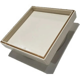 Ralo 10x10 Oculto Seca Piso porcelanato Inteligente Branco
