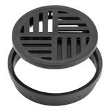Ralo Automatico Inteligente 10 Cm Redondo Preto Veda Cheiro