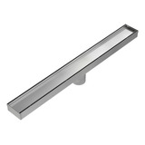 Ralo Banheiro Linear Inox 304 Seca Piso Oculto