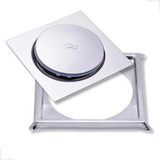Ralo Click 10x10 Inteligente Oculto Inox Quadrado Aço Grelha