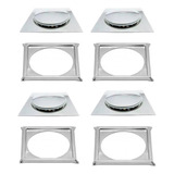 Ralo Click Inox 10x10   Kit 4 Unidades