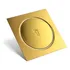 Ralo Click Inteligente 10 X 10 Cm Quadrado Dourado Gold
