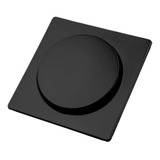 Ralo Click Inteligente 10x10 Preto Fosco Para Banheiro