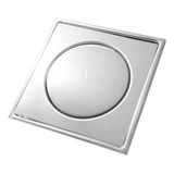 Ralo Click Inteligente 15x15 Porta Grelha Caixilho Em Inox