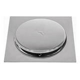 Ralo Click Up Inteligente Banheiro 15x15cm Inox Veda Cheiro