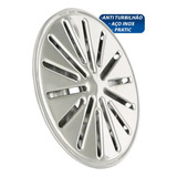 Ralo De Fundo Aço Inox De Piscina Anti Turbilhão Dreno 50mm Alvenaria