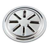 Ralo De Fundo Dreno De Parede Piscinas Pequeno Aço Inox 10cm