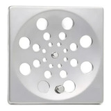Ralo Dengue Barata Inseto Anti Mau Cheiro Quadrado Inox 10cm