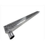 Ralo Industrial Inox Grelha Ante Inseto Resíduo Cozinha 1 Mt