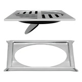 Ralo Inox 10cm Automatico Lorenzetti Porta Grelha Inox