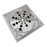 Ralo Inox 15x15 Abre fecha Coletor Sifonado Anti Inseto Rd