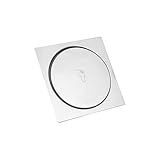 Ralo Inteligente Click 10x10 Cm Inox Banheiro Veda Cheiro