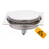 Ralo Inteligente Click Pop Up Click 15x15 Inox Banheiro