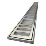 Ralo Linear 10x250cm Coleta Água Pluvial