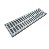 Ralo Linear 150x15 Grelha Alumínio C Aro 3 Peças 15x50cm 