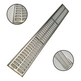 Ralo Linear 15x100 Deck Piscina Quintal Jardim S Rebarbas