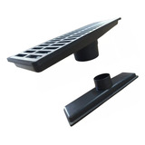Ralo Linear 15x50cm Grelha Alum Coletor Tela Anti inseto