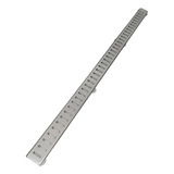Ralo Linear 5x100 Grelha Inox 304 No Aro Com Tela Litoral