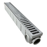Ralo Linear 6x50 Caixa Coletora Branca Tela Anti Insetos