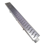 Ralo Linear 6x50 Sifonado Anti Inseto Com Grelha Inox Br