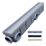 Ralo Linear 6x50cm Cola Piso Porcelanato Invisível Sifonado