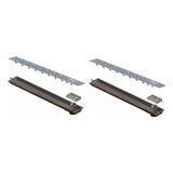 Ralo Linear 75cm Tampa Oculta C Fecha Versaille Kit 2 Pçs