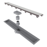 Ralo Linear Elleve Smart Sifonado Tampa Inox 70 Cm 918