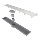 Ralo Linear Elleve Smart Sifonado Tampa Oculta 70cm Linear