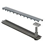 Ralo Linear Elleve Versatille Tampa Inox 50cm Linear
