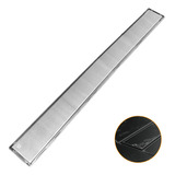 Ralo Linear Embralumi Oculto Invisível Piso Aço Inox 90x8cm