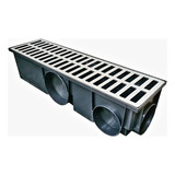 Ralo Linear Grelha Alumínio 15x50 Coletor Piscina Agua Chuva