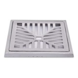 Ralo Linear Grelha Caixilho Suporte 25x25cm Concavo Aluminio