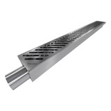 Ralo Linear Inox Industrial Antí Resíduo Insetos Cozinha 1mt