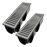 Ralo Linear Pluvial 1 Metro Inox Coletor Sequencial Tela