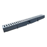 Ralo Linear Seca Piso Coletor 6x50 Grelha Alumínio Continuo