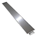 Ralo Linear Sifonado 6x50cm Oculto Anti Insetos Inox Polido