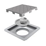 Ralo Linear Tampa PVC Oculta 15x15 Novii