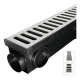 Ralo Piscina Linear Calha Coletor Seca Piso Box Borda Água