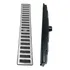 Ralo Pluvial Grelha Aluminio 10x50 Coletor Tela (8x50cm)