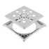 Ralo Quadrado 10cm Porta Grelha Banheiro Lavabo Aço Inox 304 Paradise