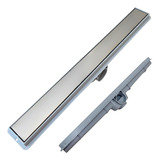 Ralos Linear Sifonado 5cm X 70cm Grelha Inox Cega
