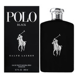 Ralph Lauren Polo Black Edt 200ml Masculino Original C/ Selo
