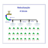 Ramal De Nevoa Com 4 Bicos