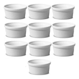 Ramekim Liso 135ml Refratário Porcelana Hotel Buffet 10x