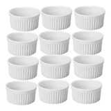 Ramequim De Porcelana 150 Ml Caixa Com 25 Pçs Primeira Linha