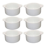 Ramequim Liso De Porcelana C alça 200 Ml Caixa C 50 Pcs