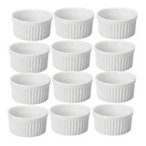 Ramequim Ramekin De Porcelana 150 Ml Caixa Com 50 Pçs