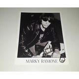 Ramones Autógrafo Marky Ramone